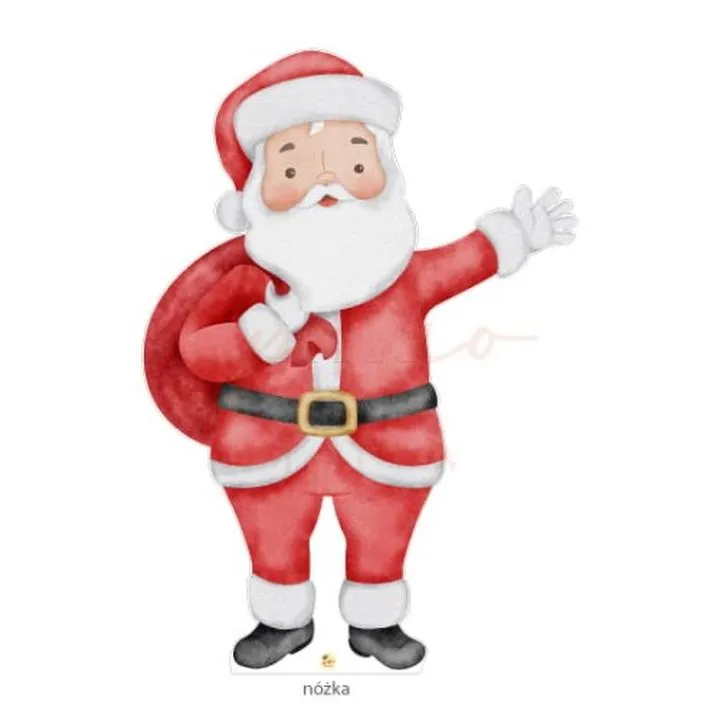 Emocje na twarzy Mikołaja