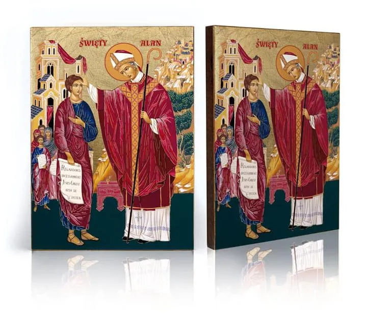 Ikonografia Świętego Alana