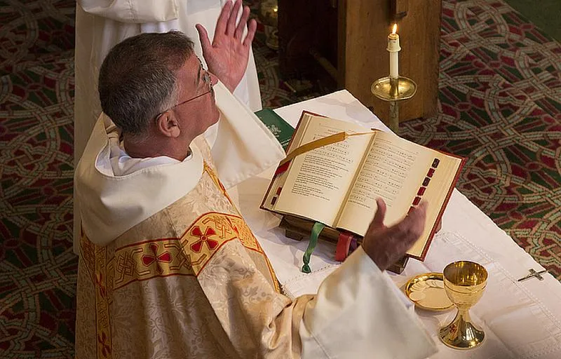 Przygotowanie do mszy świętej