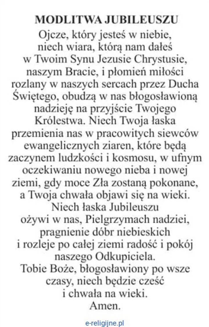 Skuteczność modlitwy w codziennym życiu